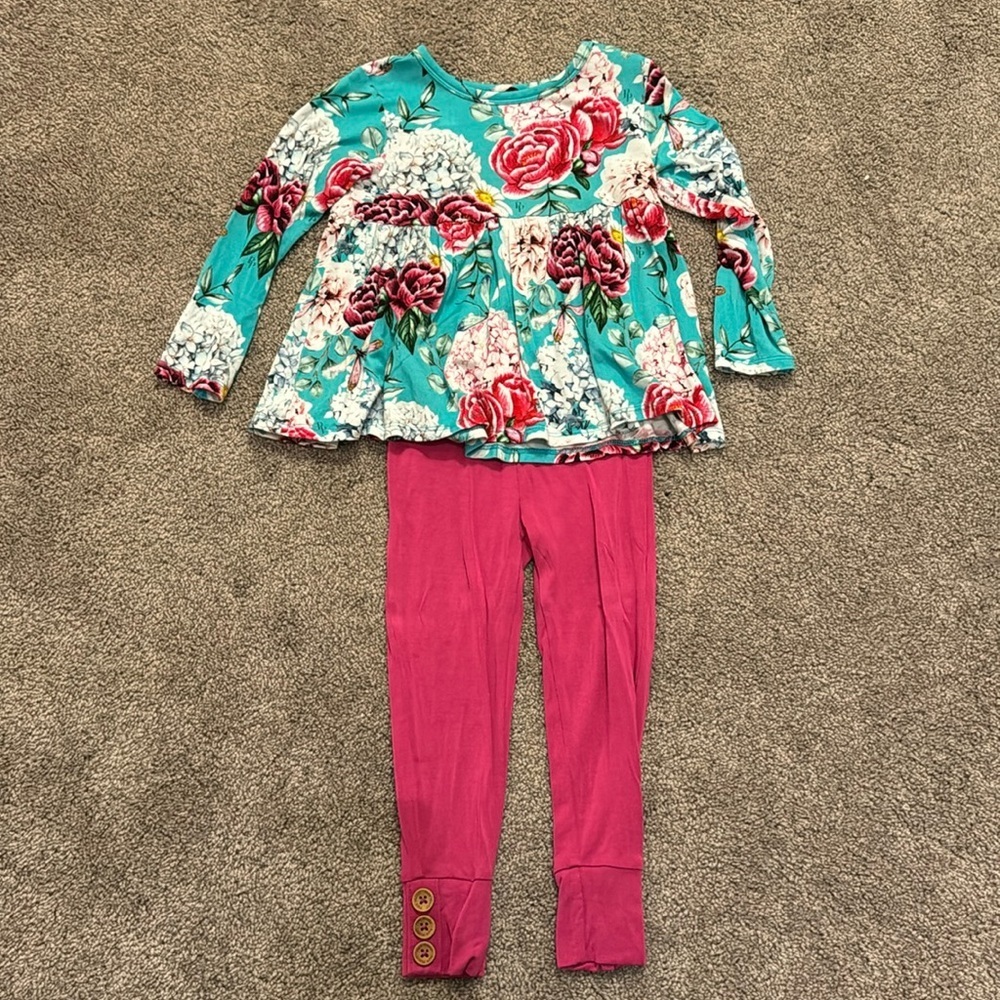 Posh Peanut Eloise Peplum Set